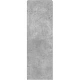 Visoka komoda boja betona 45 x 41 x 124 cm konstruirano drvo | shoptok.hr