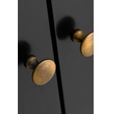 Ellos Home Crna vitrina od MDF-a 98x193x34 cm Wilma – | shoptok.hr