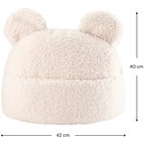 Wigiwama Krem dječji jastuk za sjedenje od bouclé tkanine Teddy Pouch – | shoptok.hr