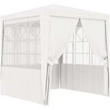  Profesionalni šator za zabave 2 5 x 2 5 m bijeli 90 g/m² | shoptok.hr