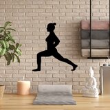 Wallity zidna dekoracija Yoga 4, 51x55cm, Crna | ePonuda.com