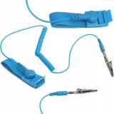 Rosfix ANTISTATIČNI TRAK ESD – 1,8 M SPIRALNI KABEL, KROKODILČEK, 1 MΩ, HITRA RAZELEKTRITEV | ZA ELEKTRONIKO, (5000036414) | Shoptok.si