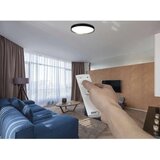  LED stropno svetlo ILVI, prigušiva, LED/45W/230V 2700-6500K prečnik 50 cm crna/mesing + daljinski upravljač | Eponuda.com