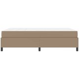  Posteljni okvir z vzmetnico Kapučino 160 x 200 cm Umetna koža | Shoptok.si