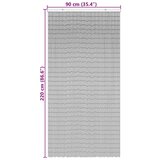 vidaXL Zavjesa za vrata protiv insekata Otisak bambusa 90x220 cm | shoptok.hr