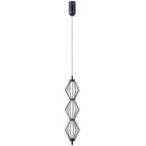  ITALUX PND-34403-3V-BK - LED luster na sajli SEVILLA LED/15W/230V 3000K crna | Eponuda.com