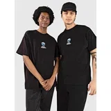 Flower T-shirt black