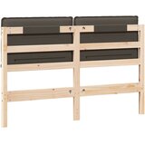  Tapecirani uzglavlje Prirodna i svijetlo siva 120 cm | shoptok.hr