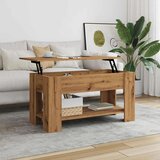 vidaXL Stol za kavu Artisan hrast 101x49x52 cm izrađeno drvo | shoptok.hr