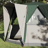 Šator za 3 osobe s krovom Zelena i bijela 320 x 320 x 203 cm | shoptok.hr