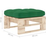  Vrtni otoman od paleta od impregnirane borovine | shoptok.hr