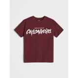 Sinsay Pamučna majica s natpisom | shoptok.hr