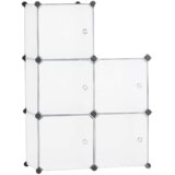  Modularna polica za cipele pribor 5 odjeljaka prozirna | shoptok.hr