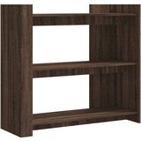 Maison Chic konzolna miza - miza ob steni rjavi hrast 100x35x90 cm inženirski les, (21786304) Cene
