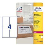 Avery Zweckform Etikete za pakete, odporne proti vremenu 99,1 x 139 mm Cene