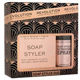 Revolution Soap Styler+ Duo darovni set sapun za obrve Soap Styler 5 g + sprej za obrve Soap Styler Brow Activation Spray 50 ml za žene