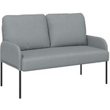  Sofe s jastukom 110cm Svijetlo siva Šperploča - Svjetlosiva 110 cm | shoptok.hr