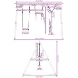 Vanjski set ljuljačke, trapeza i kolutova | shoptok.hr
