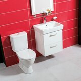 Jika H8103820001041 Lyra Plus Viva 60 x 45 cm pravokotni vgradni keramični umivalnik z odprtino za armaturo | Shoptok.si