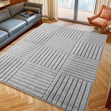 Ay Yildiz RAVNO TKANA PREPROGA ART 200/290 cm tkano srebrne barve | Shoptok.si