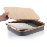 InnovaGoods Prijenosni radni stol Larage / Stol za laptop sa spremnikom | shoptok.hr