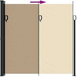 Bočna tenda na uvlačenje bež 200x300 cm | Eponuda.com