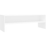 Maison Chic TV omarica - TV stojalo - Televizijska omarica bela 140x40x40 cm iverna plošča, (21700454) Cene
