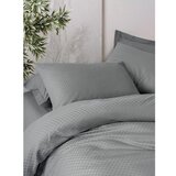 Mila Home Luxury Siva posteljnina za zakonsko posteljo/podaljšana iz renforce bombaža 240x220 cm Checkered – | Shoptok.si