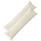  Jastuk s jastukom HEERLEN 2 kom. Krem Mikrofibra Flis - Krem 40 x 145 cm 2 | shoptok.hr