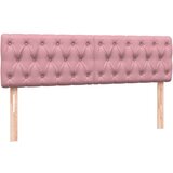  Krevet s oprugama i madracem ružičasti 160x210 cm baršunasti | shoptok.hr