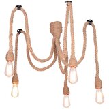  Luster na sajli ROPE CASA 5xE27/12W/230V pauk | Eponuda.com