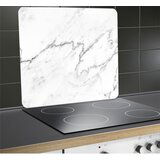 Wenko Stenska zaščitna plošča za štedilnik iz kaljenega stekla 50x56 cm Marble – | Shoptok.si