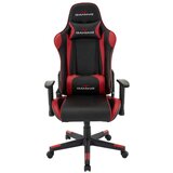 Mömax gaming stol genf, črna, rdeča, videz usnja | Shoptok.si