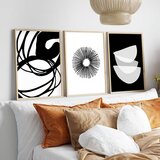 Wallity uramljena slika Huhu241, 30x40 cm , 3 dela Cene
