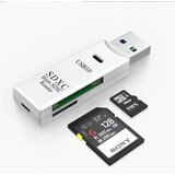 Asonic USB 3.0 Micro SD & SD čitač kartica, bijelo N-UCR301 | shoptok.hr