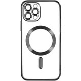  Maska silikonska magsafe za iphone 11 pro/ crna Cene