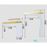 EYN Čudovita zlata armatura za kopalnico | Pipa GU2239 — 17 cm | Shoptok.si