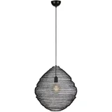 108772 - Luster na sajli TAZZA 1xE27/40W/230V crna