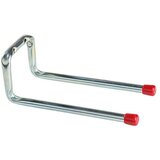 STABILIT Dvojna stenska kljuka (20 x 9 x 8 cm, Nosilnost: 15 kg, Pocinkano) | Shoptok.si