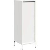  Visoka komoda bijela 39x35x103,5 cm čelična | Eponuda.com