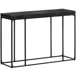 Konzolni stol crni 110x35x76 cm masivno drvo bagrema i manga | shoptok.hr