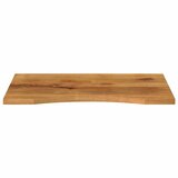  Ploča za radni stol zaobljena 90x50x2,5 cm od drva manga | shoptok.hr