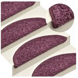  Preproge za stopnice 15 kosov temno vijolične 65x21x4 cm Cene