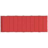  Jastuk za ležaljku crveni 180x60x4 cm od tkanine Oxford | shoptok.hr