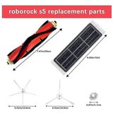 INORCO Glavna krtača, stranska krtača, HEPA filter, združljivo z dodatki za sesalnike S5, S5 Max, S6, S50, (21993393) | Shoptok.si
