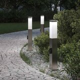  Stupić s utičnicom 3 kom 50 cm nehrđajući čelik IP44 | shoptok.hr