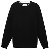 Tom Tailor Sweater majica crna