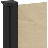  Bočna tenda na uvlačenje bež 120 x 500 cm | shoptok.hr