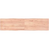 Stolna ploča svjetlosmeđa 160x40x(2-4) cm obrađena hrastovina | shoptok.hr
