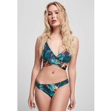 UC Ladies Women's bikini with vriesea pattern black | ePonuda.com